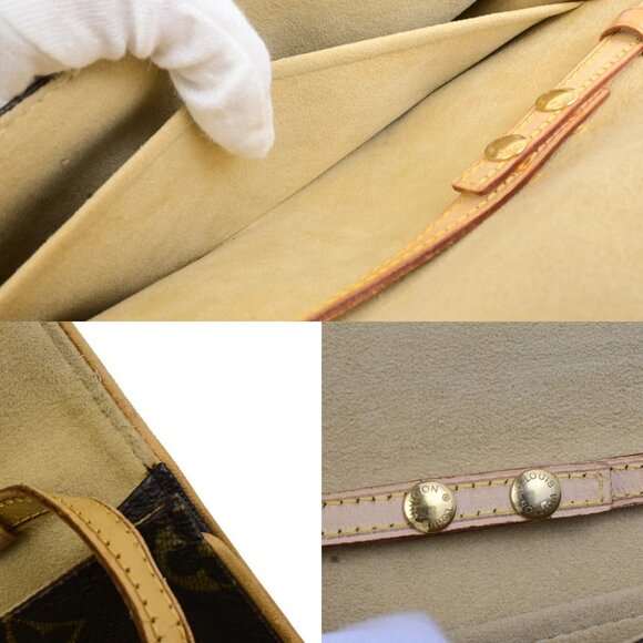 LOUIS VUITTON Pochette Twin GM 2Way Shoulder Bag Monogram Brown - Picture 4 of 16